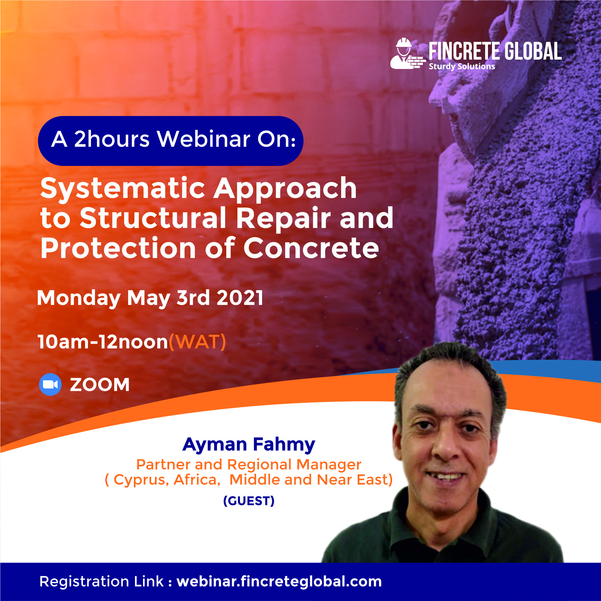 WEBINAR ON SYSTEMATIC APPROACH TO STRUCTURAL REPAIR AND PROTECTION OF CONCRETE